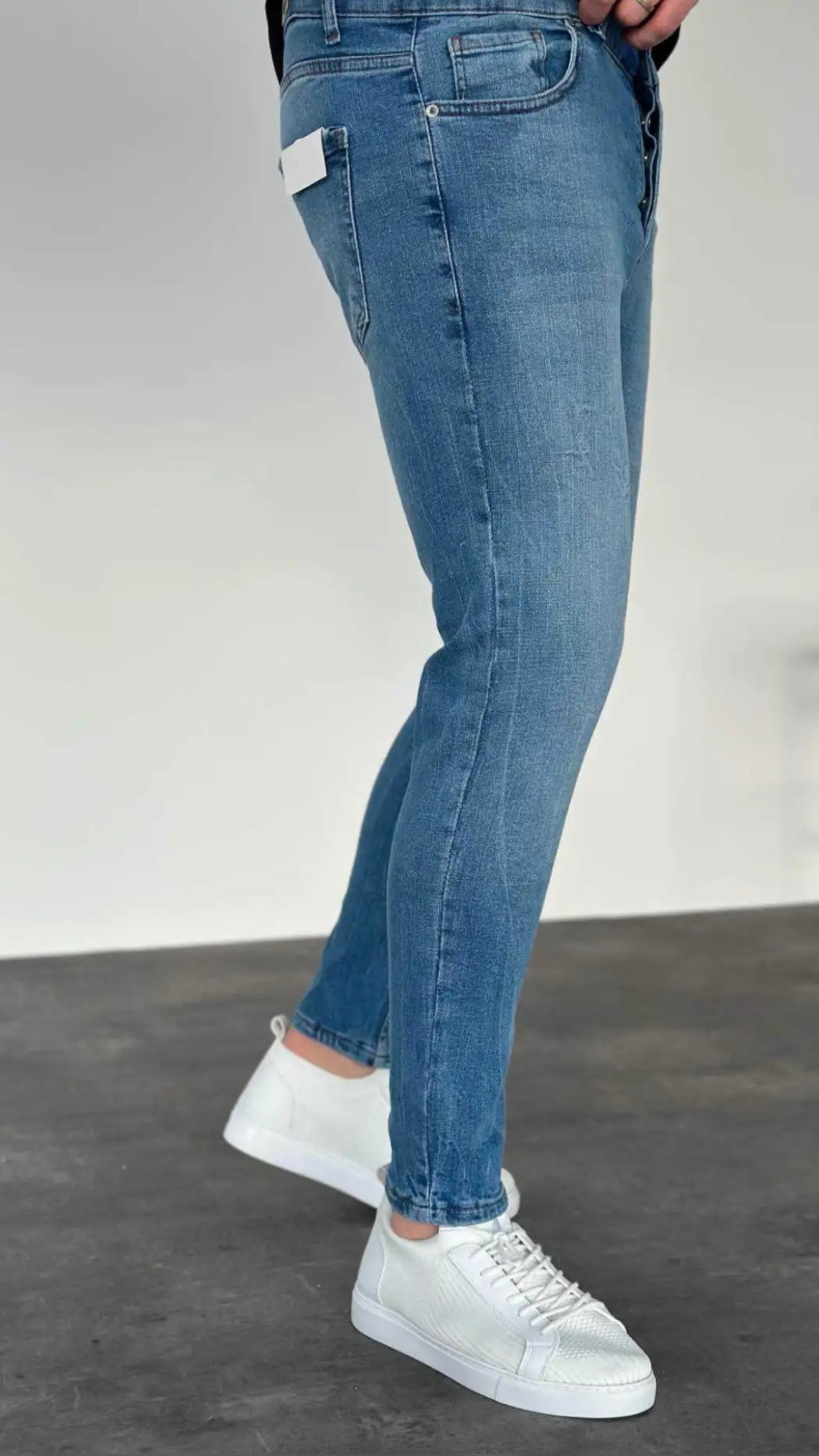 ג׳ינס סקיני LD6 כחול