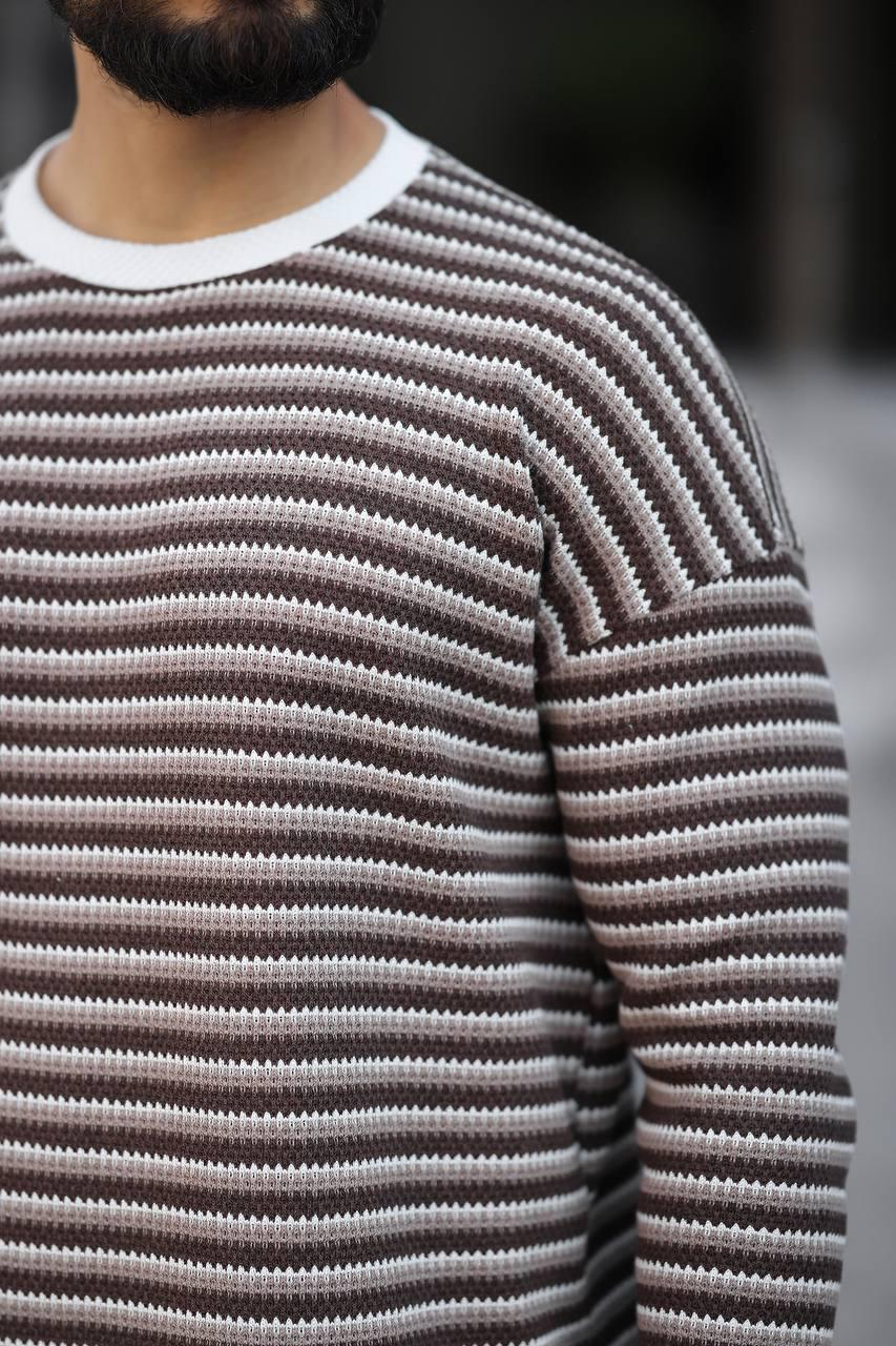 חולצת צמר פסים